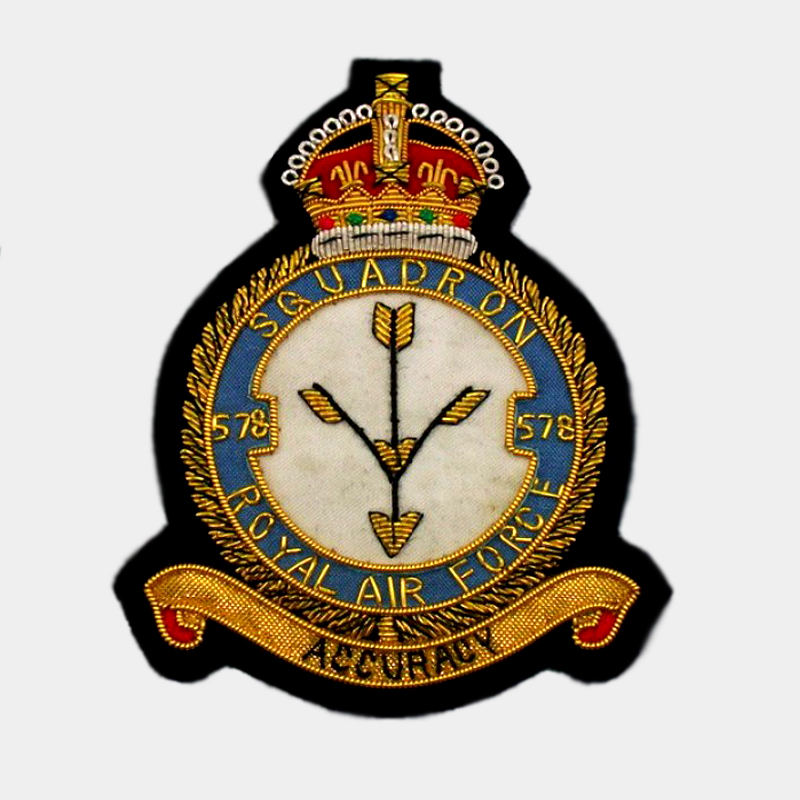 578 Squadron Blazer Badge - Royal Air Force ( RAF )