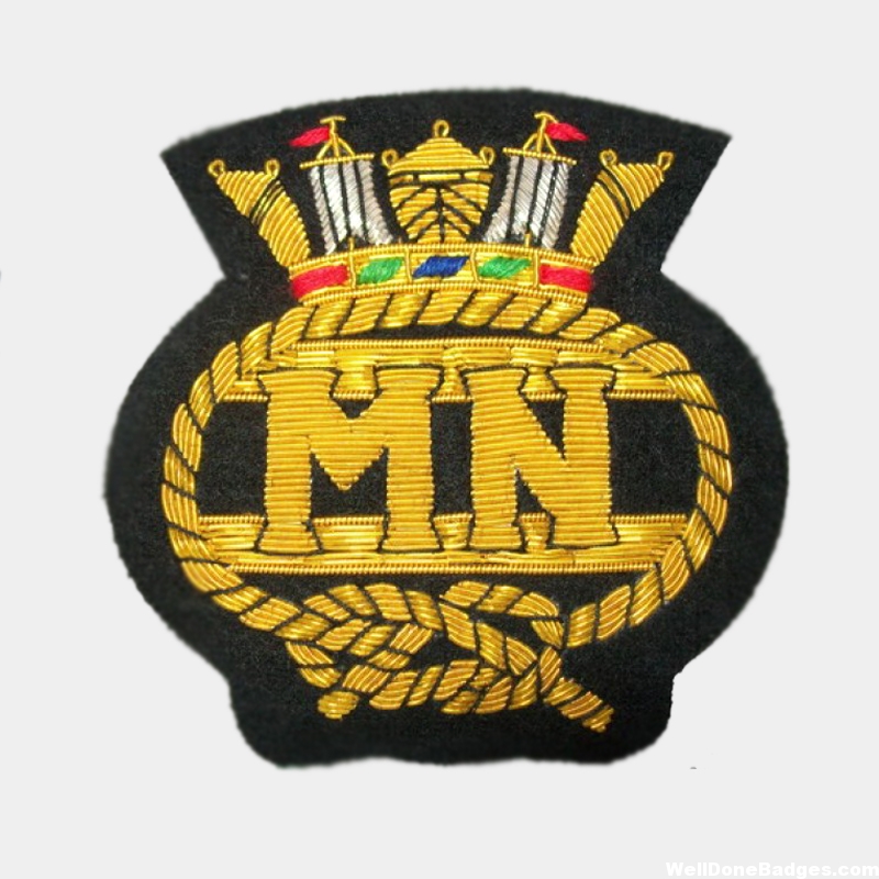 Merchant Navy Blazer Badge