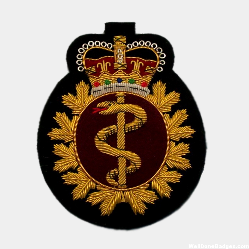 Royal Army Medical Corps Cap Blazer Badges