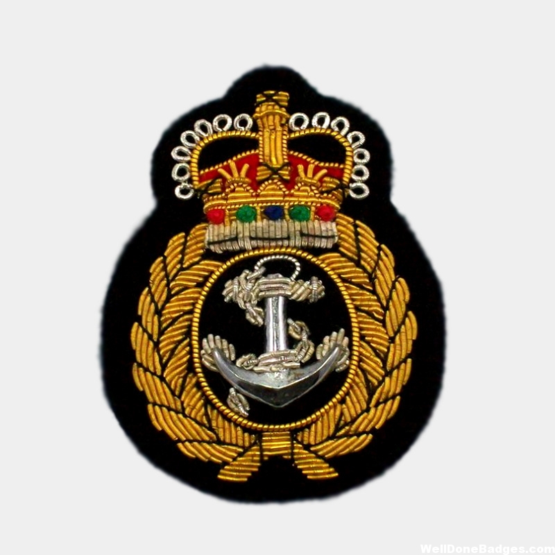 Royal Navy Naval Cap Badge