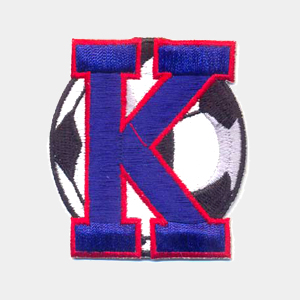Soccer Embroidered Patches