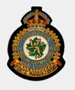427 Squadron Blazer Badge – Royal Air Force ( RAF )