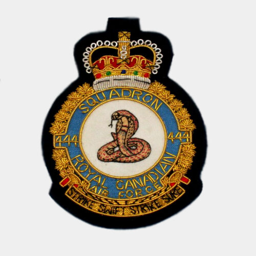 444 Combat Support Squadron Cobra Blazer Badge – RCAF