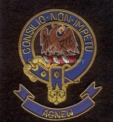 Haig clan crest badge - Tyde What May