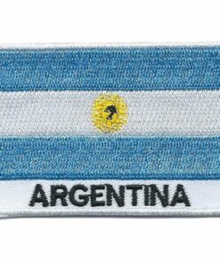 Argentina Flag Embroidered Patches