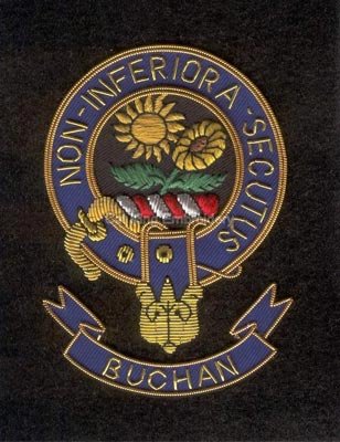 Bachan clans crest - Embroidered bullion wire blazer badges
