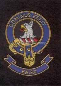 Baird clans crest badge - Donminus Fecit