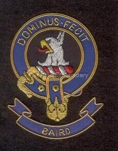 Baird clans crest badge - Donminus Fecit