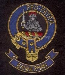 Bannerman clan crest badge - Pro-Patria