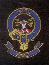 Brodie clan crest badge - Unit
