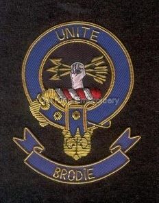 Brodie clan crest badge - Unit