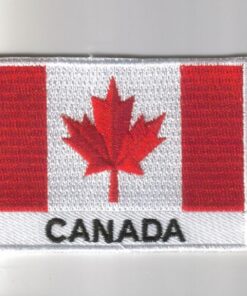 Canada embroidered patches - country flag Canada patches / iron Canada on badges