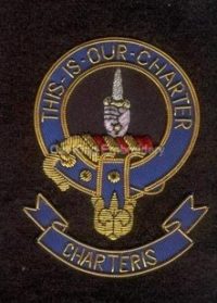 Charteris clan crest badge - This Is Our Charter