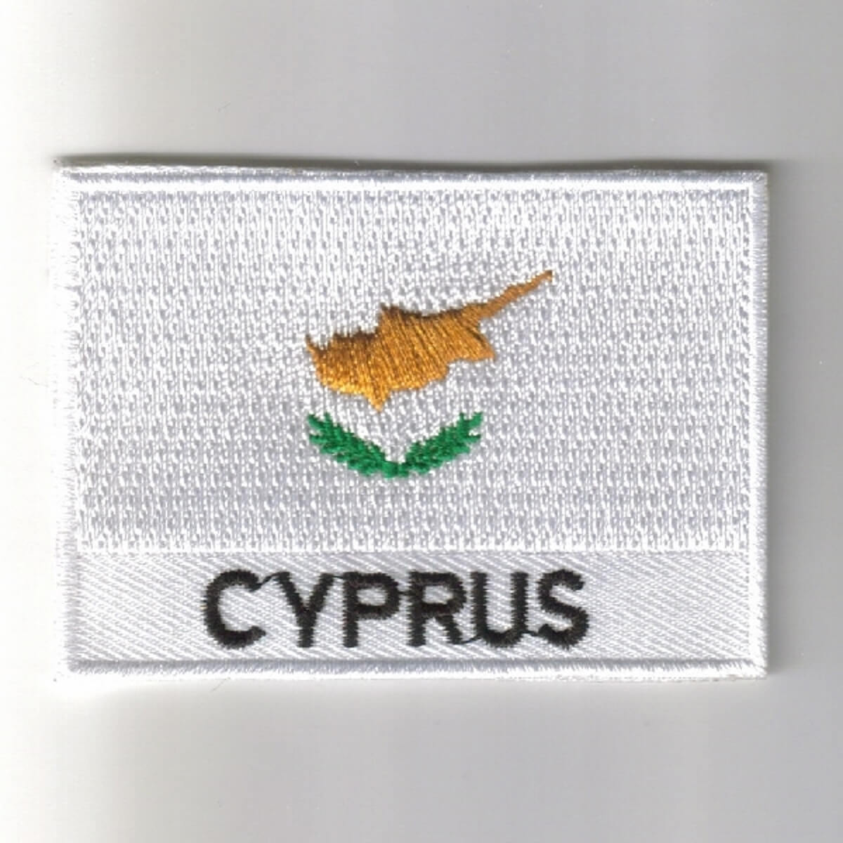 Cyprus embroidered patches - country flag Cyprus patches / iron on badges
