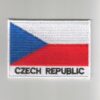 Czech-republic embroidered patches - country flag Czech-republic patches / iron on badges