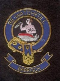 Darroch clan crest badge - Be Watchfull