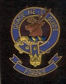 Forbes clan crest badge- Grace Me Guide