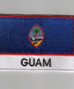 Guam embroidered patches - country flag Guam patches / iron on badges