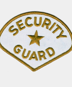 Security Embroidered Patches