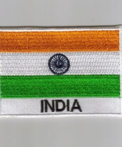 India embroidered patches - country flag India patches / iron on badges