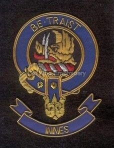 Innes clan crest badge - Be Traist