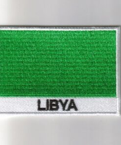 Libya embroidered patches - country flag Libya patches / iron on badges