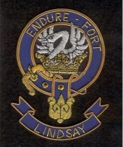 Lindsay clan crest badge - Endure Fort
