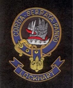 Lockhart clan crest badge - corda Serrata Panda