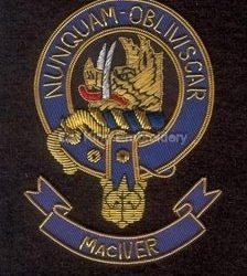Maciver clan crest badge - Nunquam Obliviscar