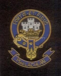 Maclachlan clan crest badge - Fortis Et Fidus