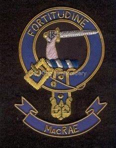 Macrae clan crest badge - Fortitudine