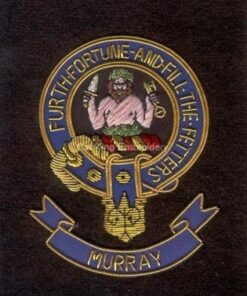 Murray clan crest badge - Furth Fortune And Fill The Fetters