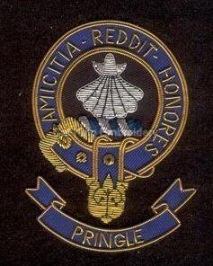 Pringle clan crest badge - Amicitia Reddit Honores