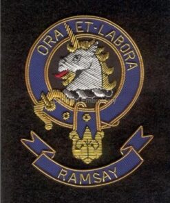 Ramsay clan crest badge - Ora Et Labora