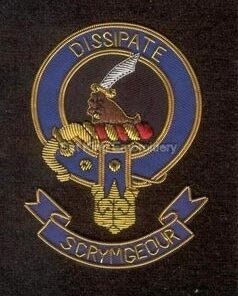 Scrymgeour clan crest badge - Dissipate