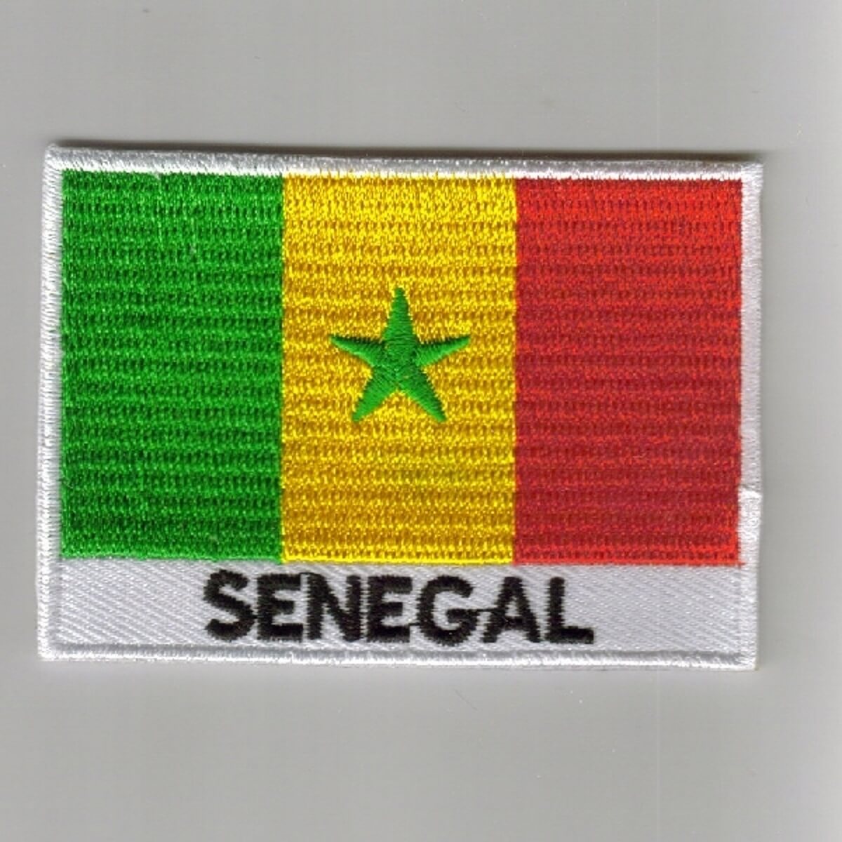 Textile and embroidery patch BRASIL flag 7cm x 5cm - Los Parches