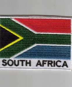 South-Africa embroidered patches - country flag South-Africa patches / iron on badges