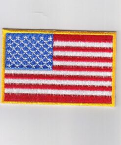 USA embroidered patches - country flag USA patches / iron on badges