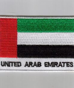 United-Arab-Emirates-UAE embroidered patches - country flag United-Arab-Emirates-UAE patches / iron on badges