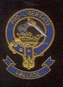 Wallace clan crest badge - Pro Libertate