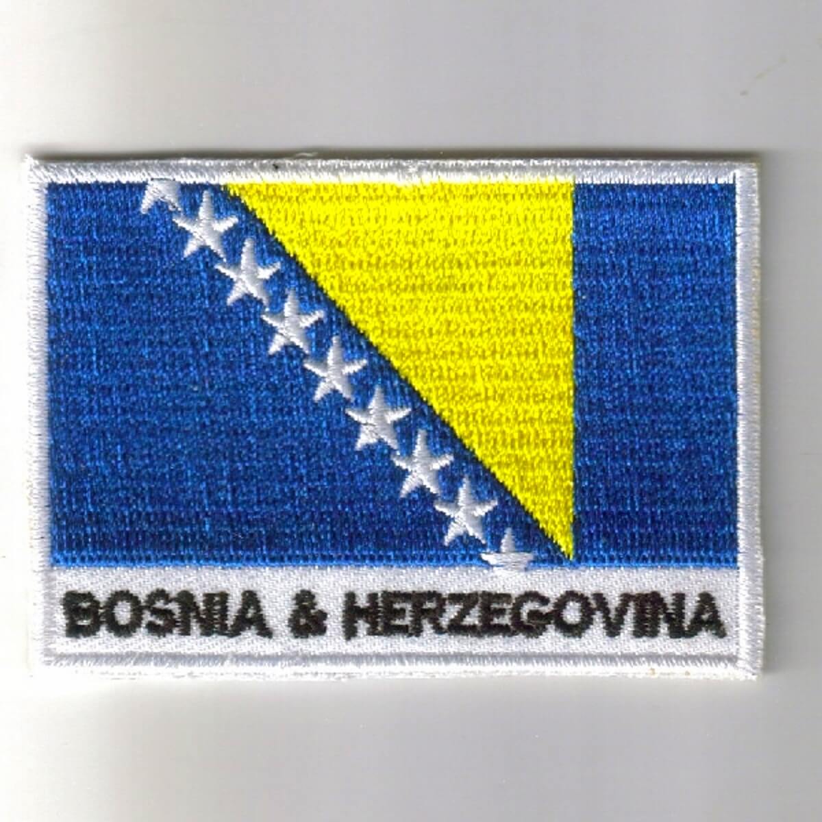 Textile and embroidery patch BRASIL flag 7cm x 5cm - Los Parches