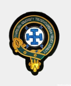Scottish clans crest - Embroidered bullion wire blazer badges