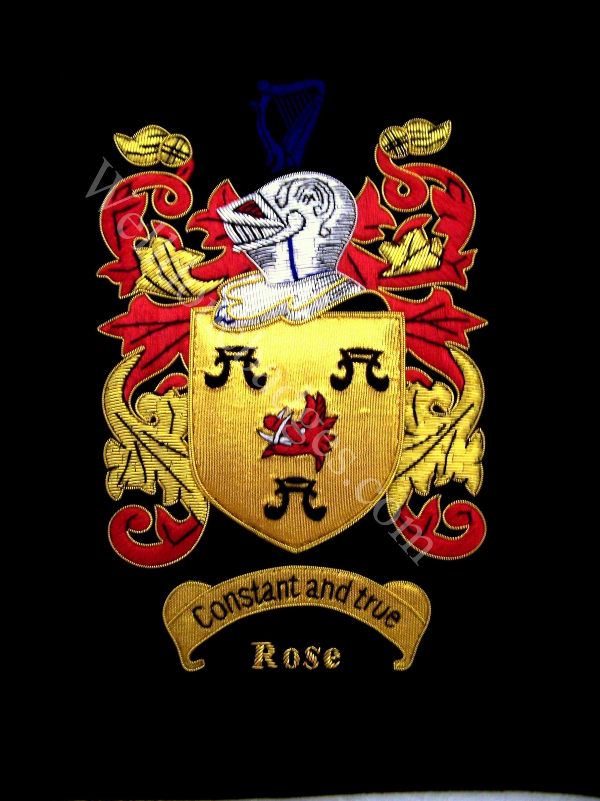 Rose Family Crest /  Rose Coat of arms